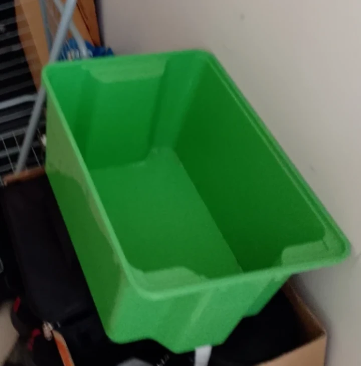 Green Plastic Storage Bin Ikea