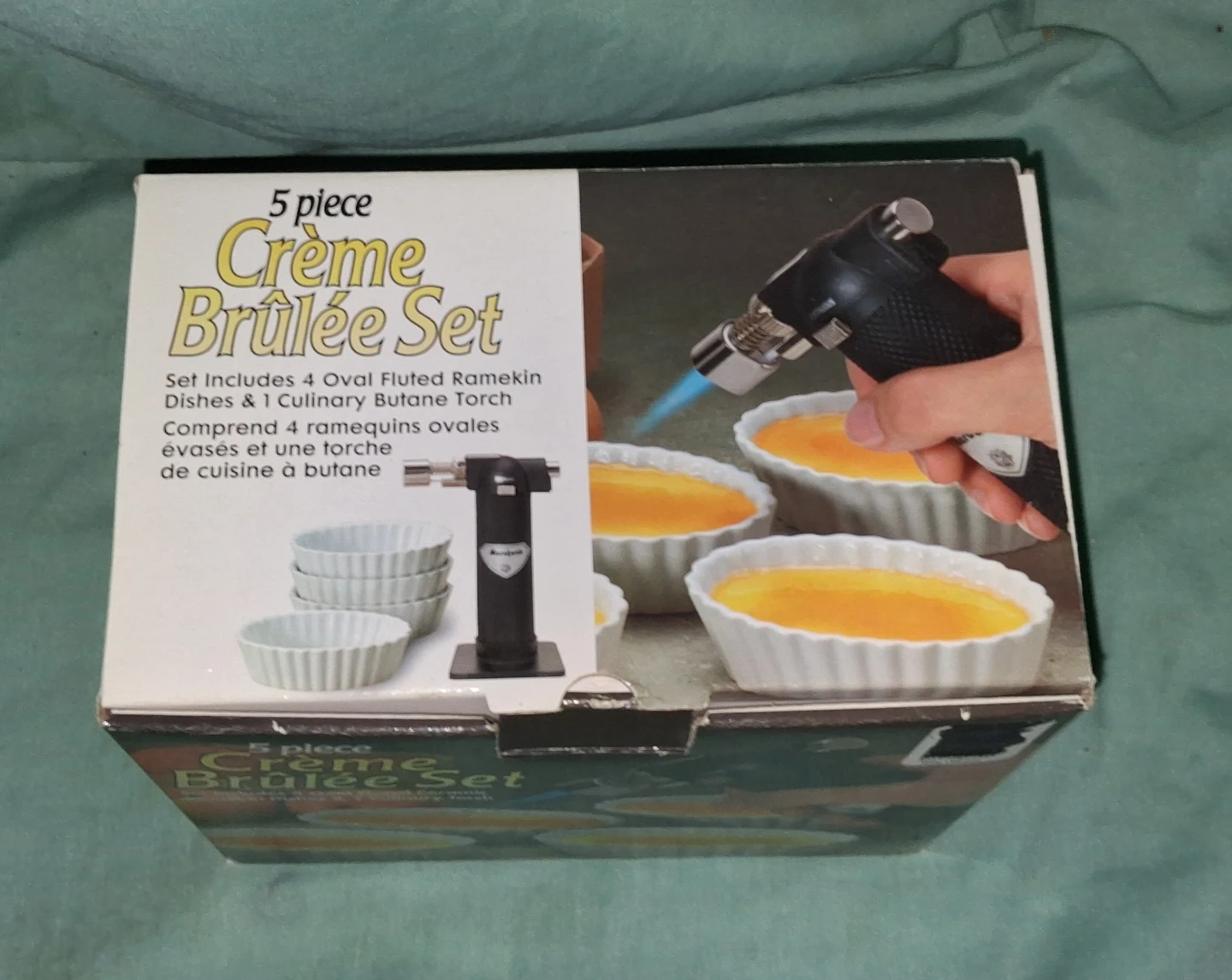 5 Piece Crème Brulee Set  NIB NOS - photo 2