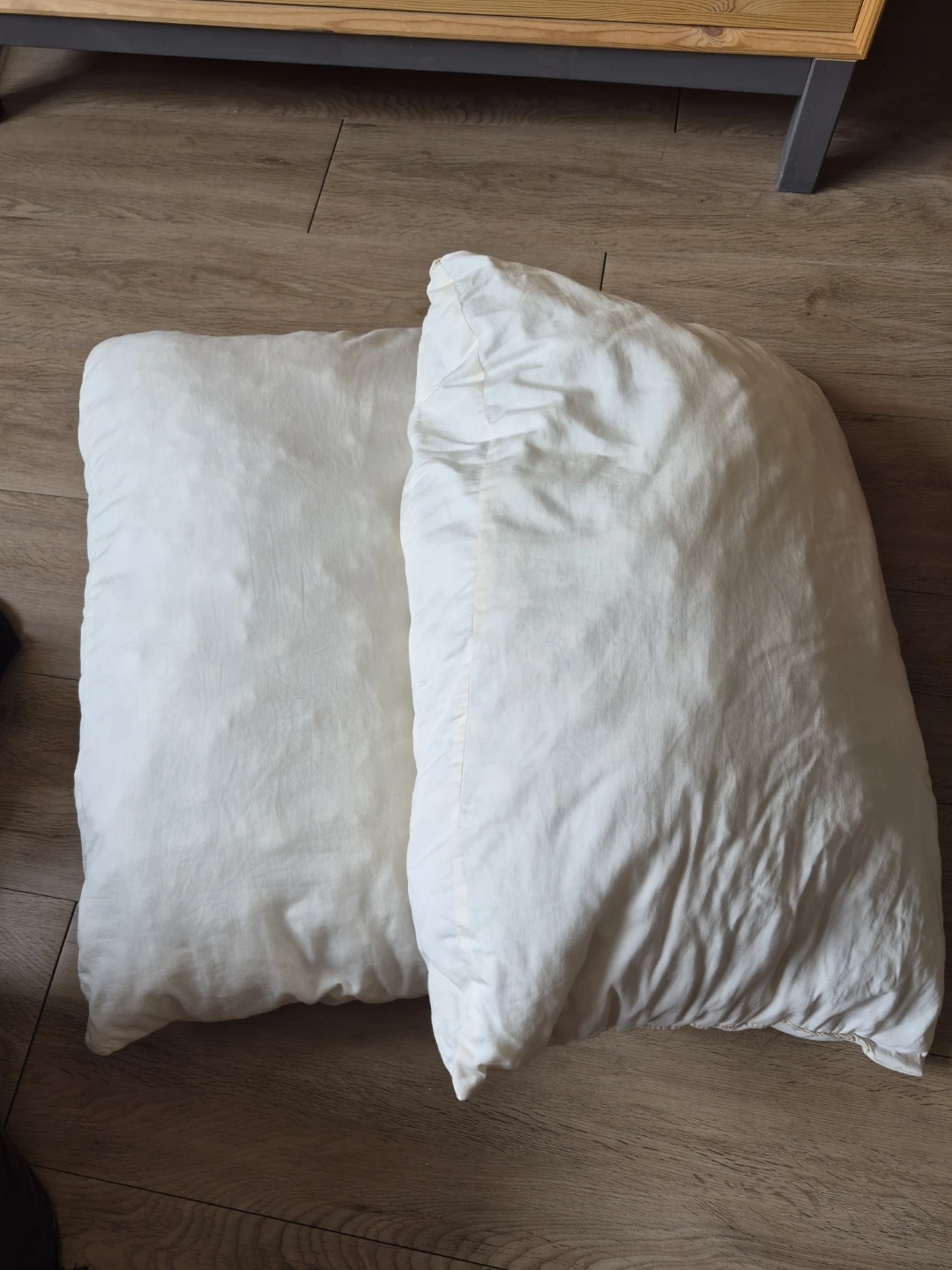 Set of Two White Pillows Costco