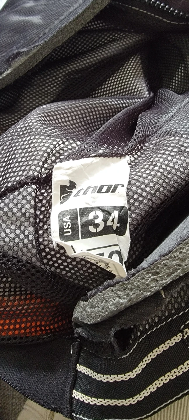 Thor Motocross Pants Orange/Black - photo 2