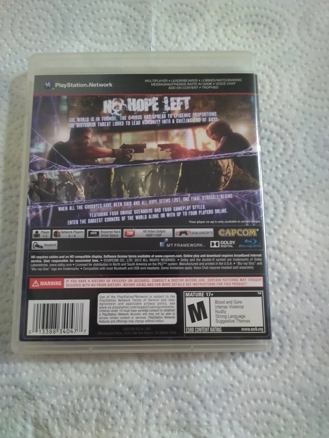 Resident Evil 6 for PlayStation 3 - photo 2