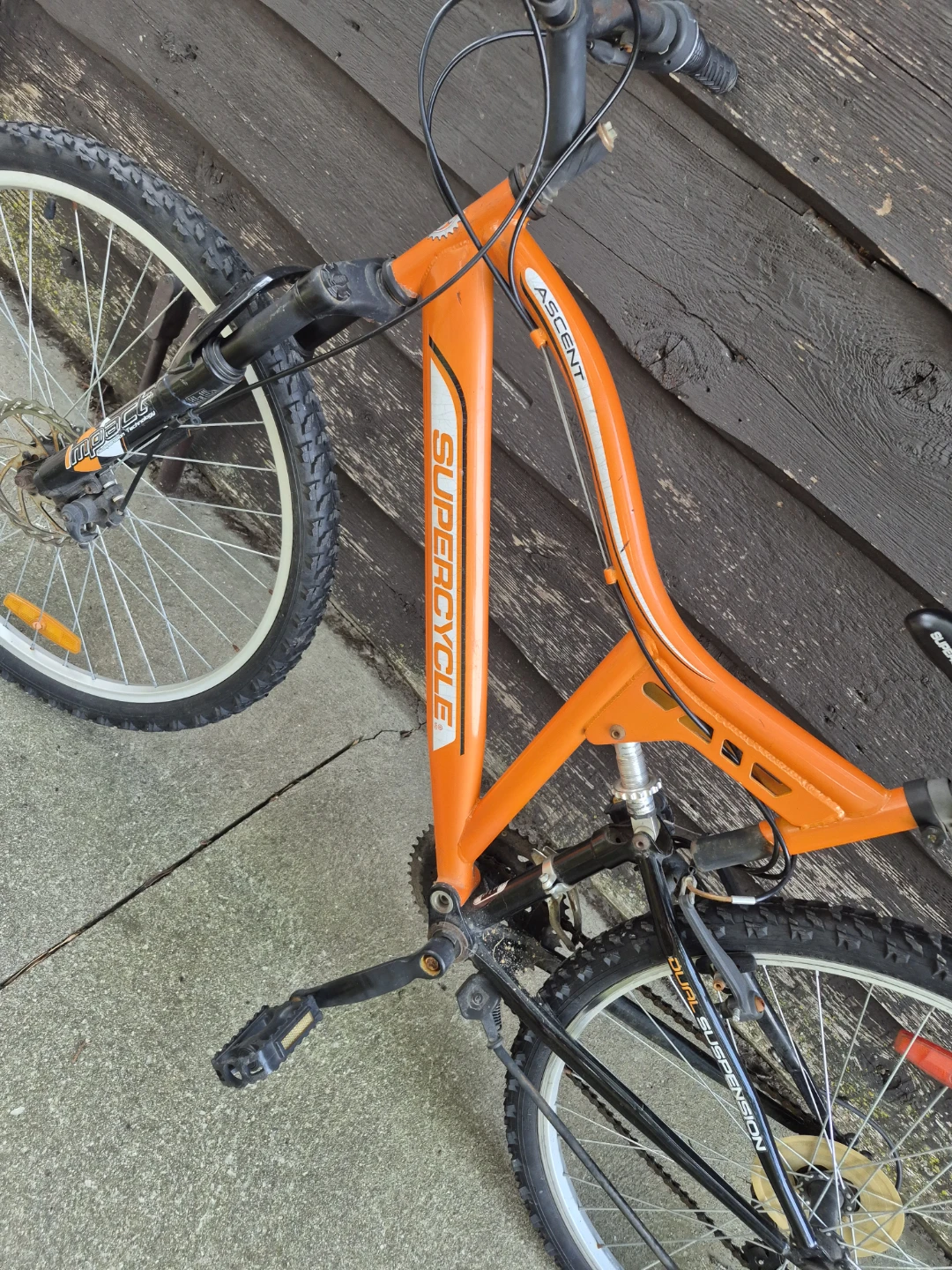 Supercycle Ascent Dual Suspension Mountain Bike - Orange - photo 3