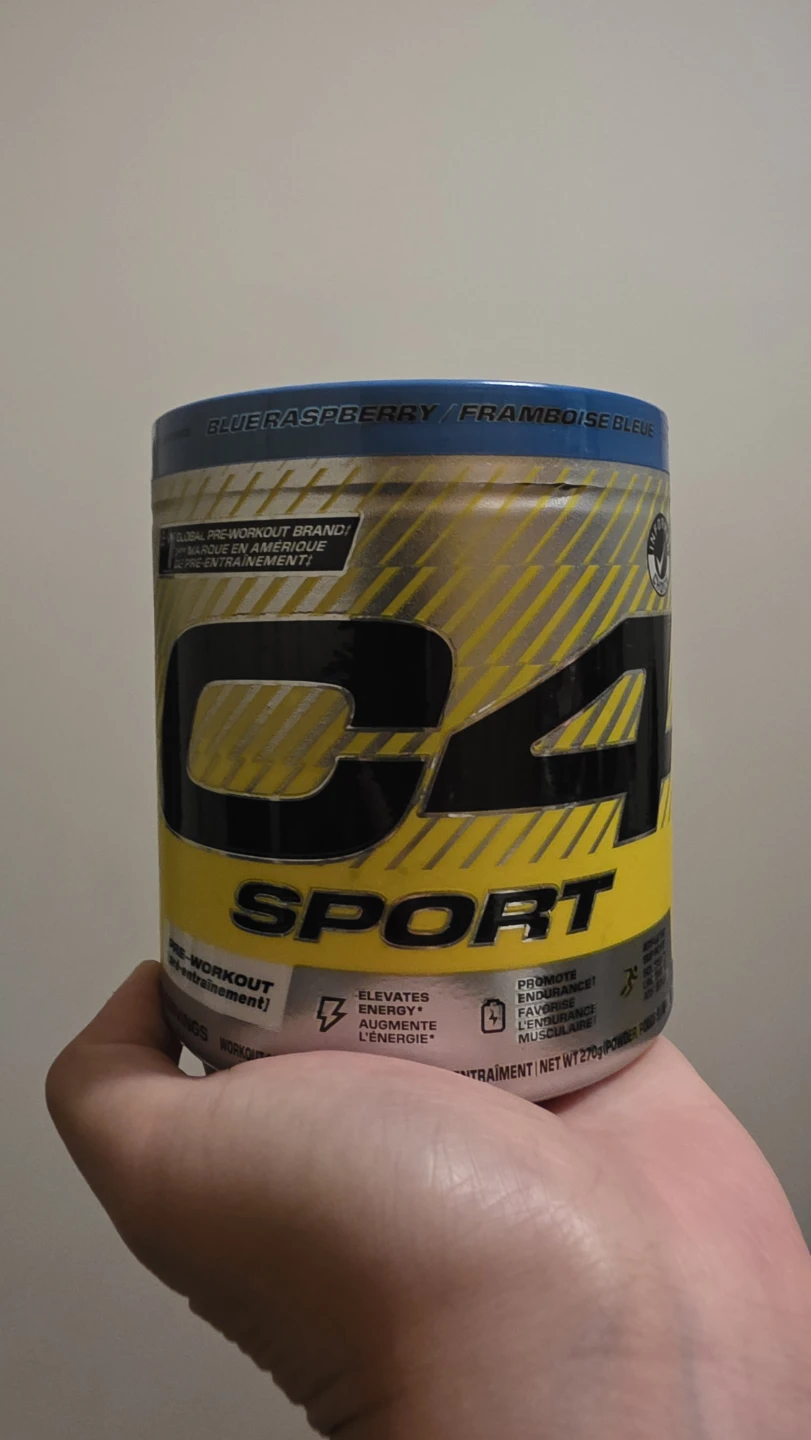 C4 Sport Pre-Workout Blue Raspberry 270g