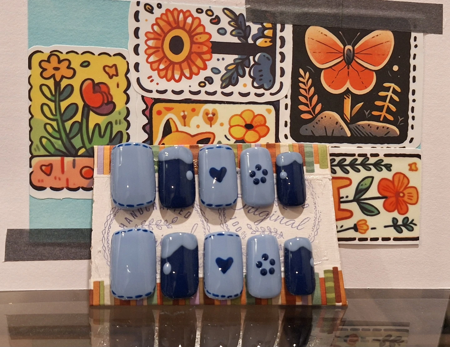 🪼Handmade press on nails🪼