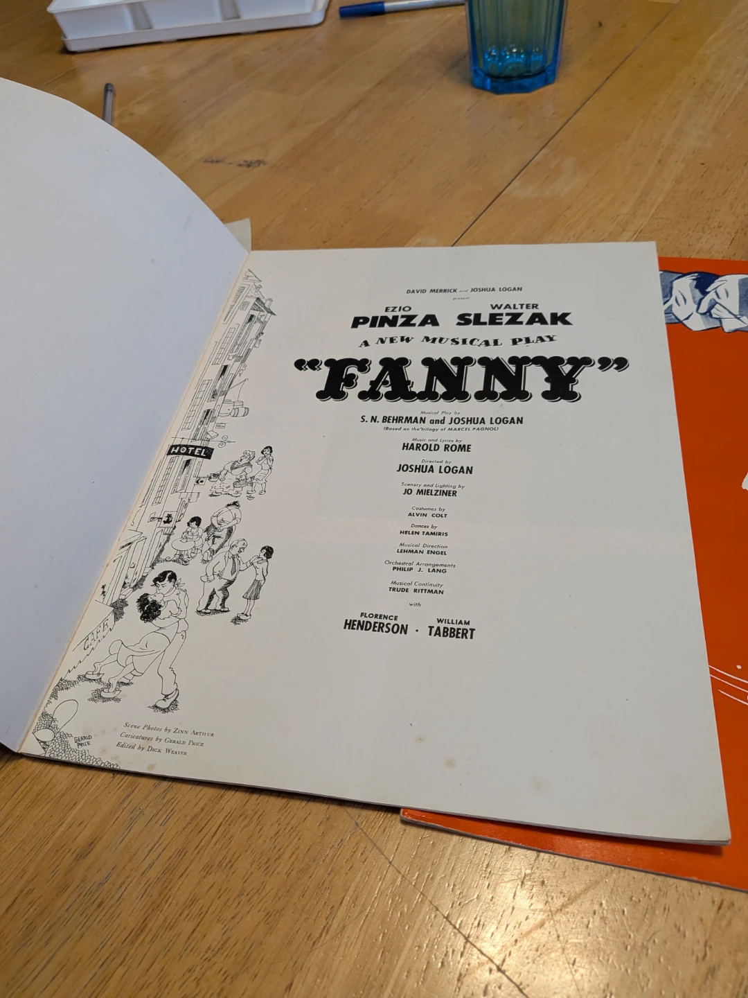 '50s theatre souvenir programs 🏈 - photo 3