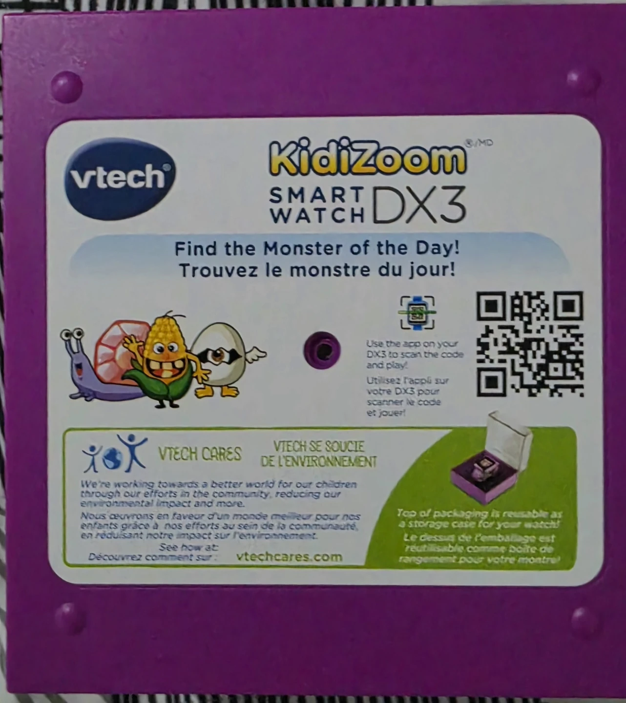 VTech KidiZoom Smartwatch DX3 Purple - photo 2