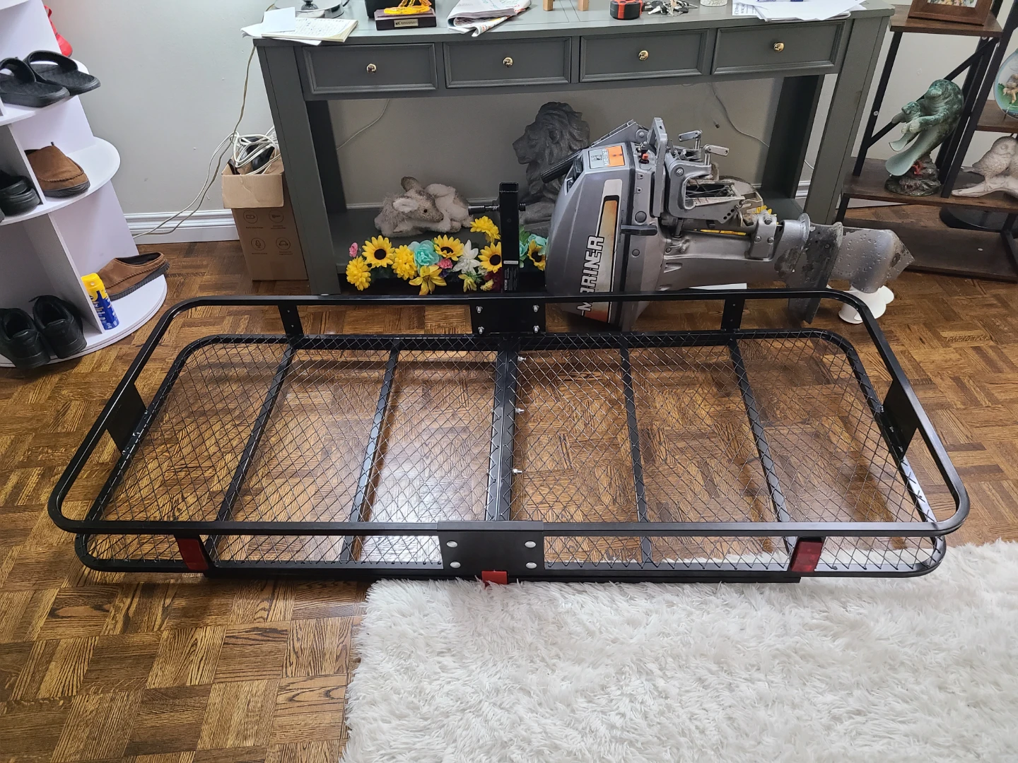 Hitch Mounted Cargo Carrier