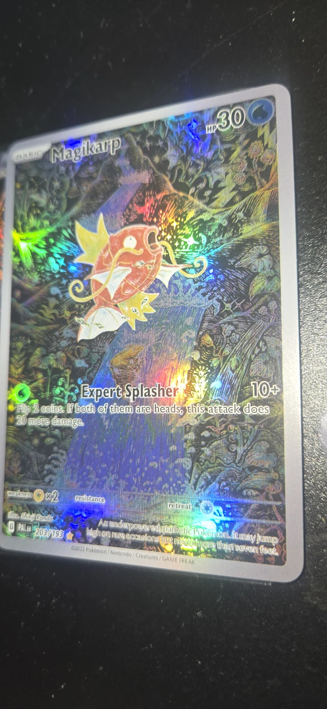 Magikarp 203/193 Paldea Evolved Illustration Rare Card - photo 4