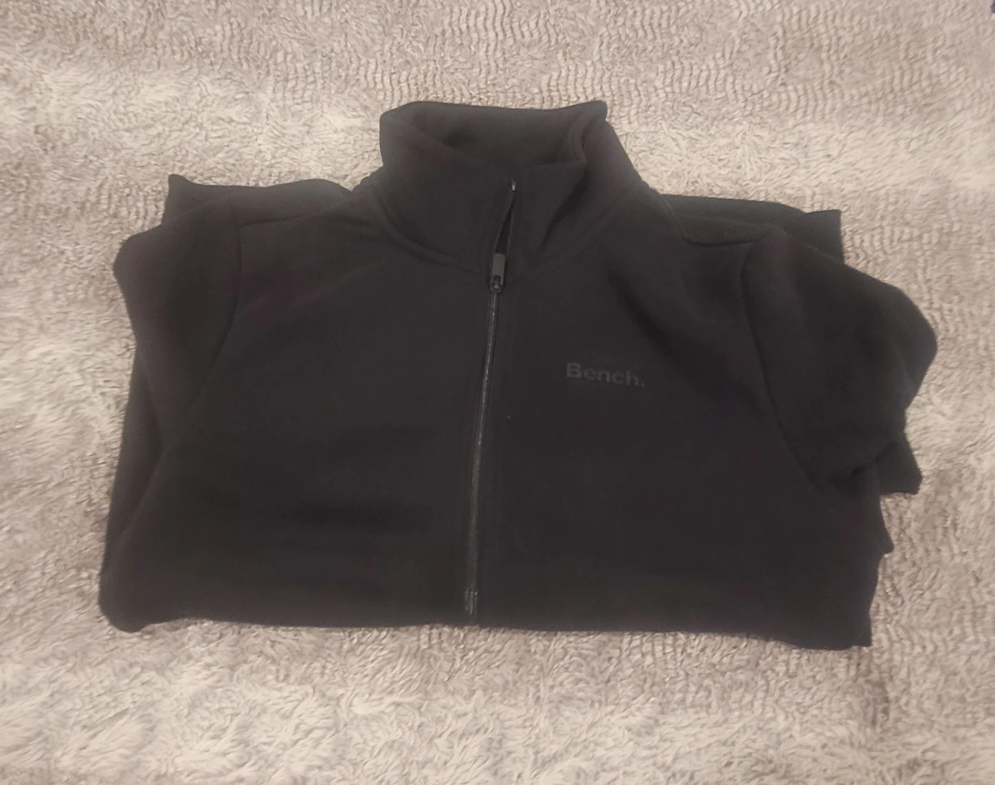 Bench Black Zip-Up Jacket