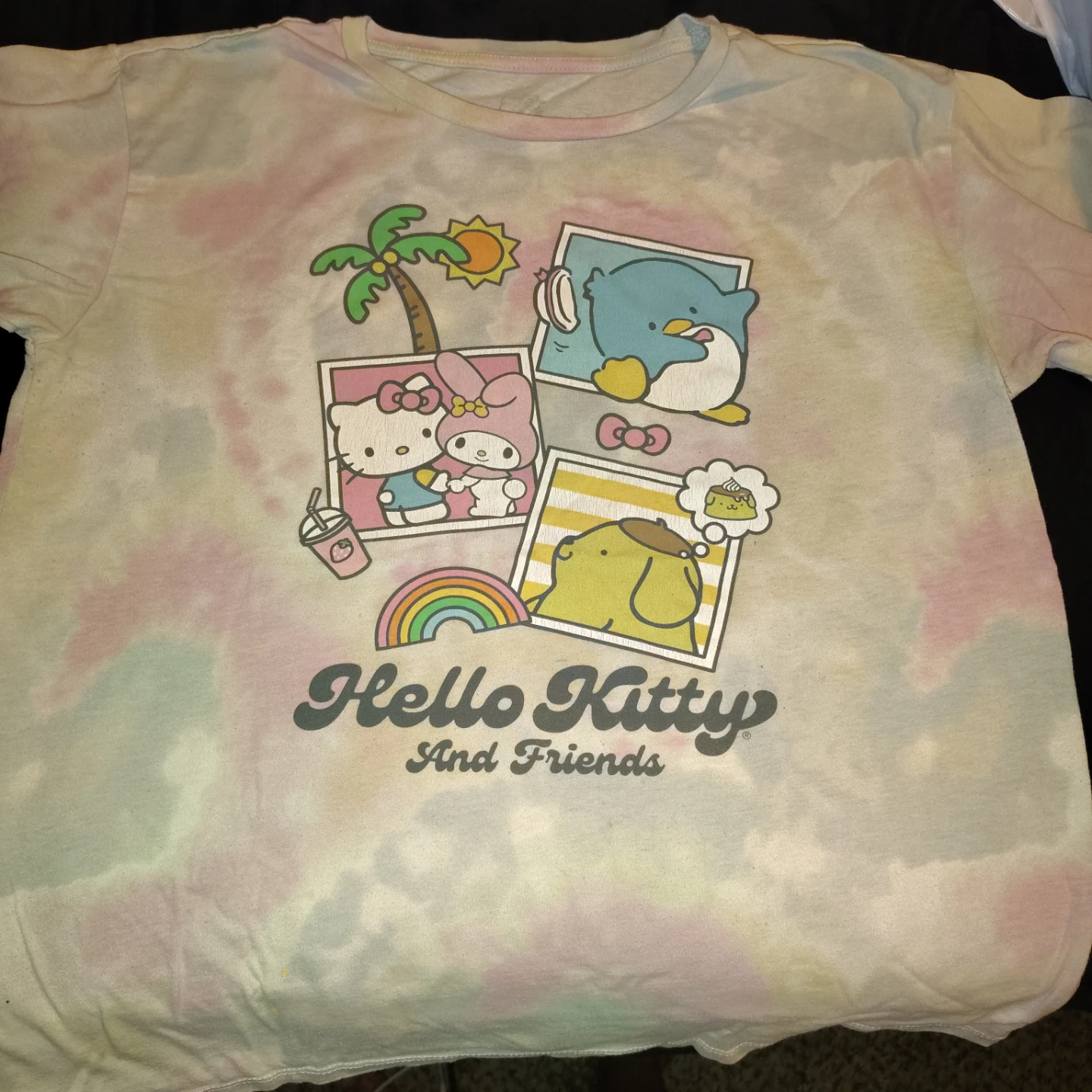 Hello Kitty and Friends Tie-Dye T-Shirt