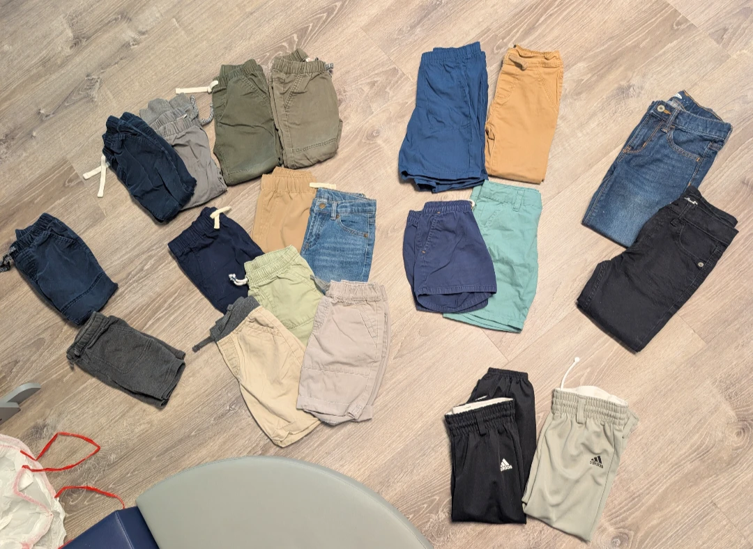 Boys pants and shorts