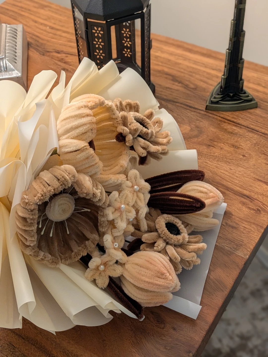 Nush Gift Shop pipe cleaner flower bouquet - photo 2