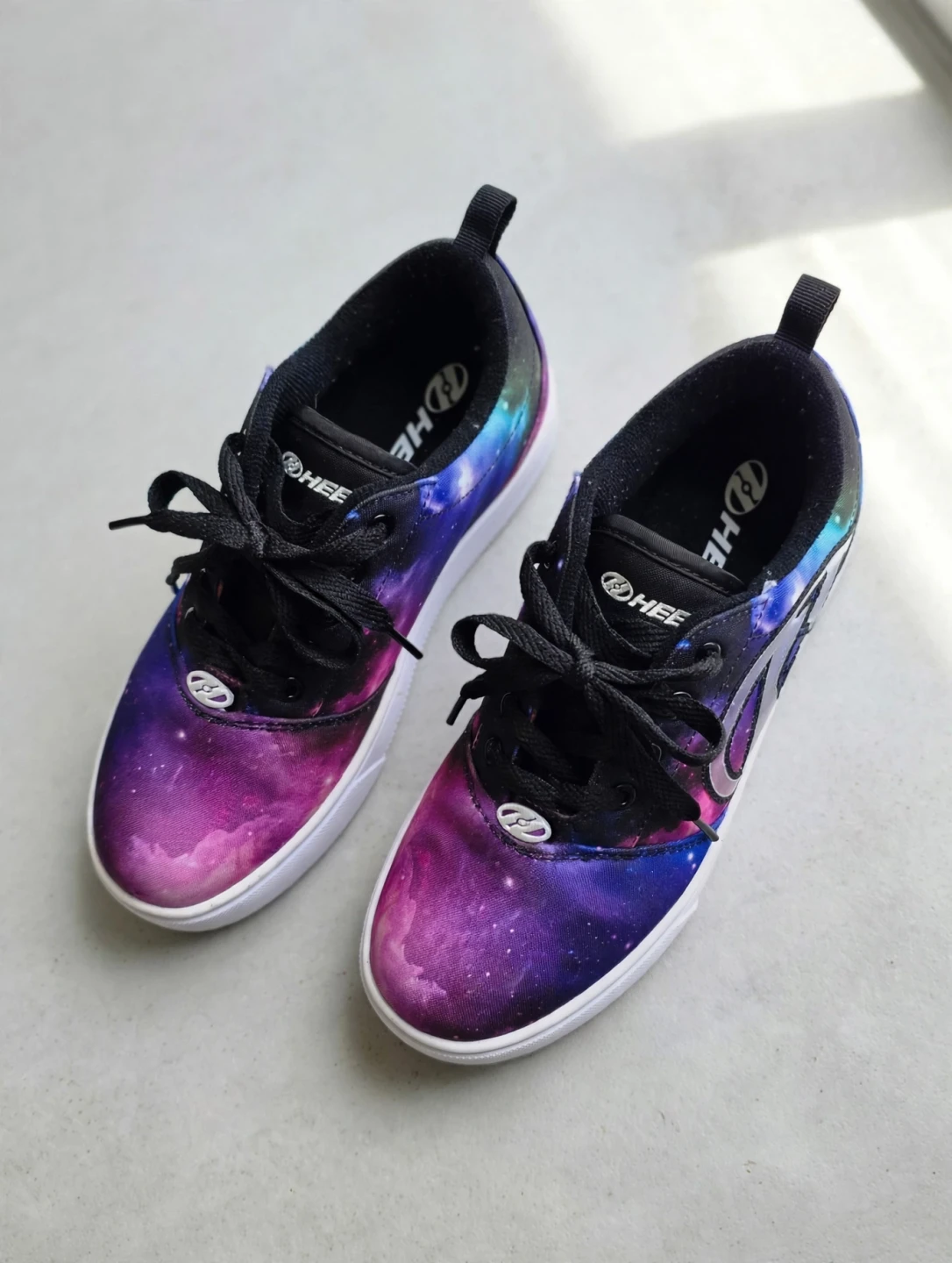 Heelys Pro 20 LG Wheeled Shoes Black/Purple Galaxy - photo 2