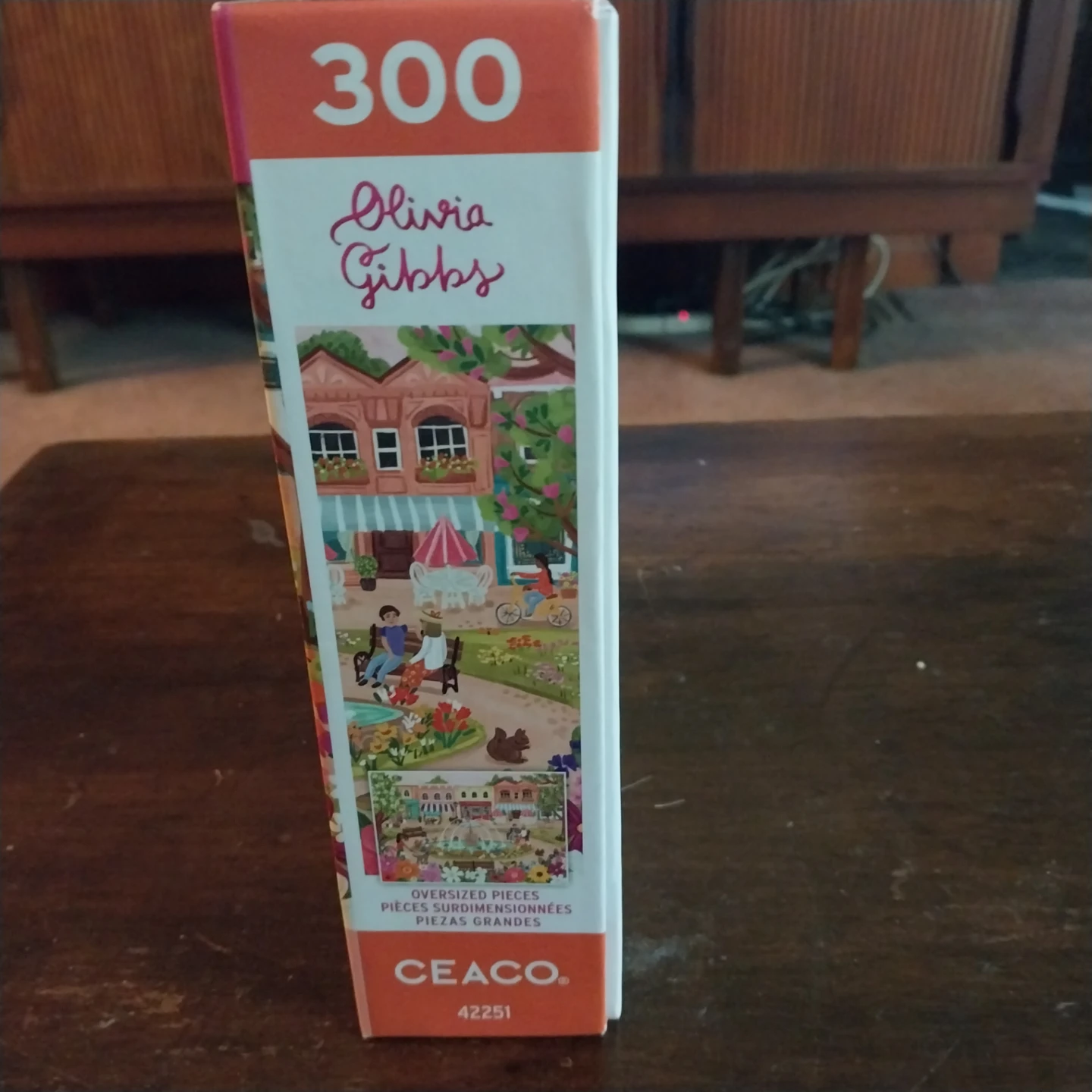 🏈Ceaco Olivia Gibbs 300-Piece Jigsaw Puzzle🏈 - photo 2