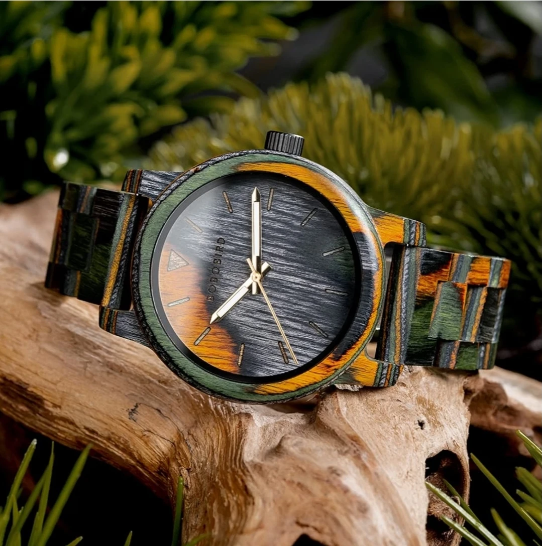 BOBO BIRD Wooden Quartz Wristwatch - photo 5