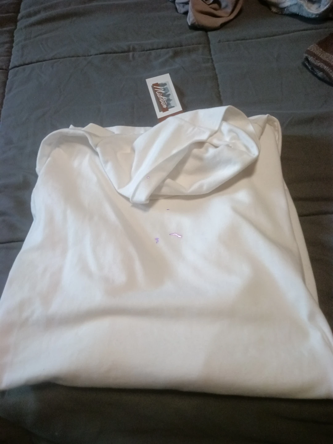 New Midtown White turtle neck