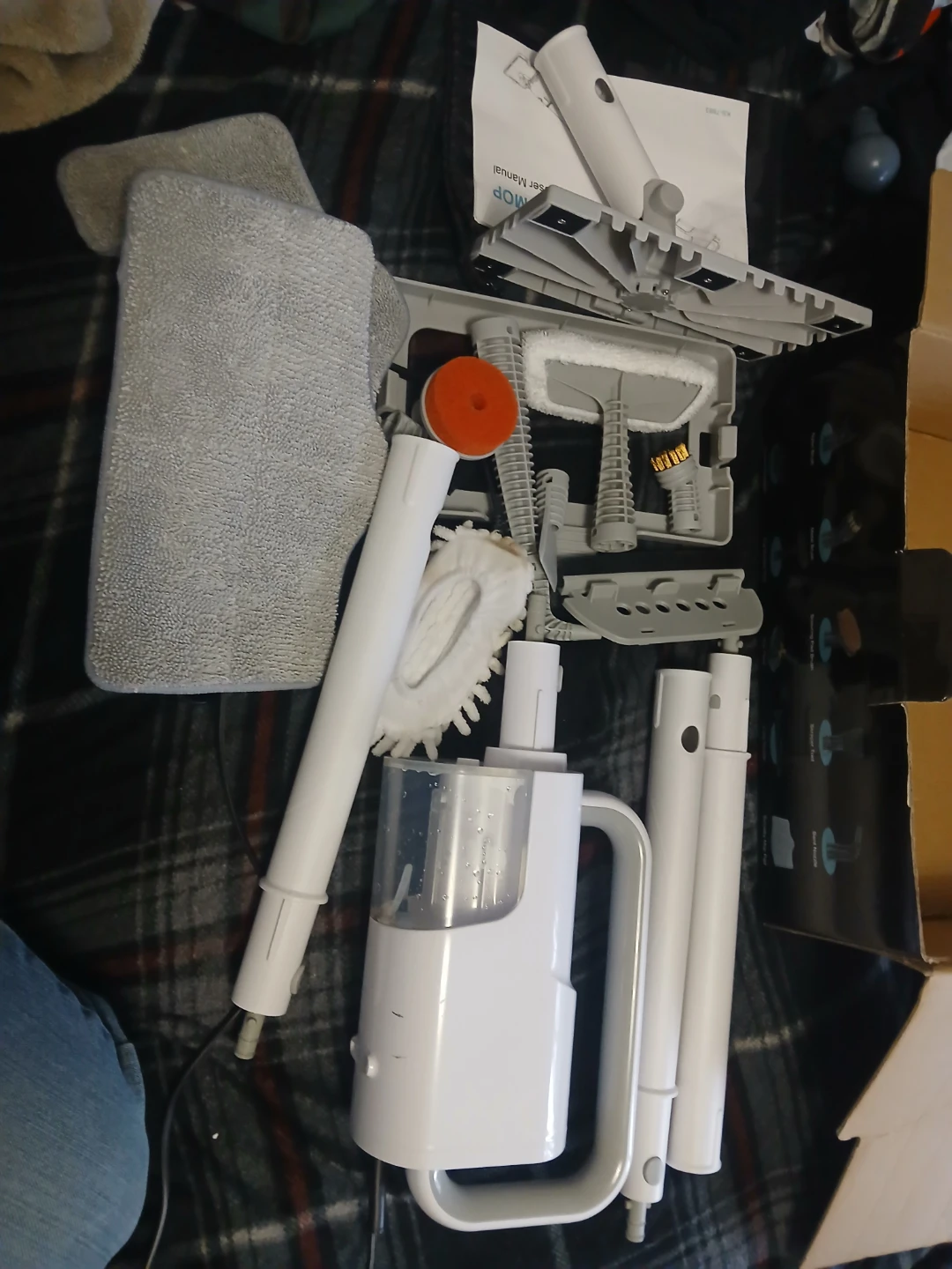 Labigo 10-in-1 Steam Mop and Handheld Steamer - photo 3