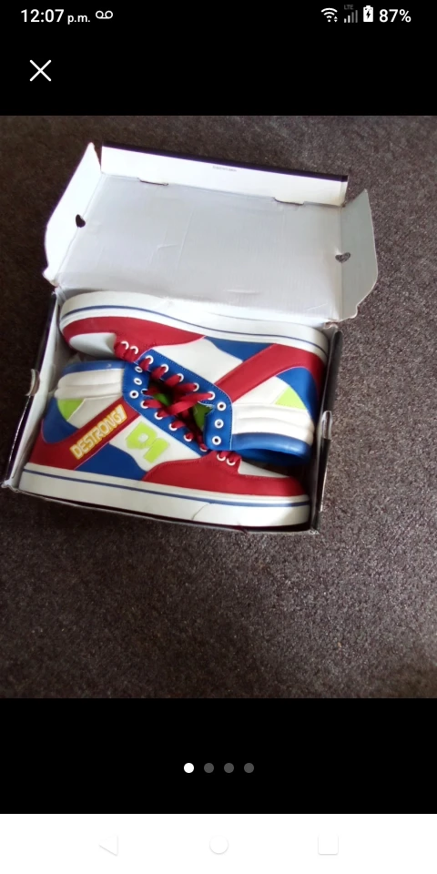Destrong high-top sneakers