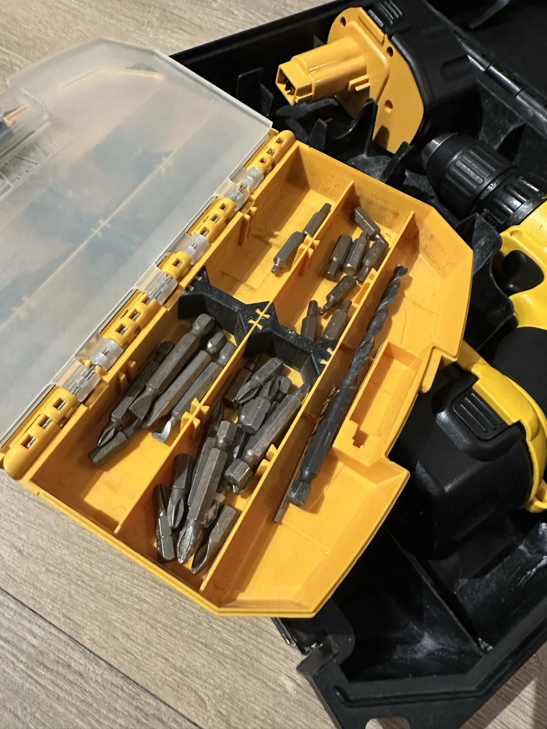 DeWalt Cordless Drill with Carrying Case and Bits - photo 5