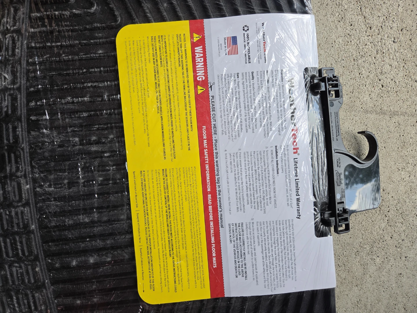 WeatherTech All-Weather Floor Mats - photo 2
