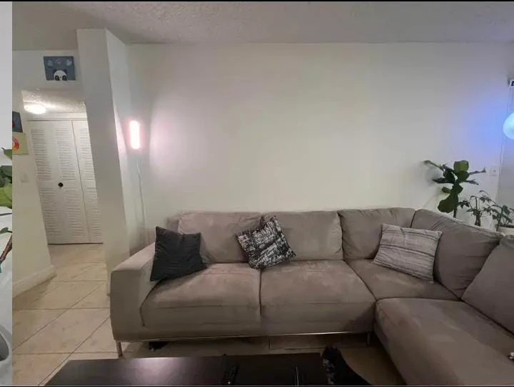Large Gray Sectional Sofa - photo 2