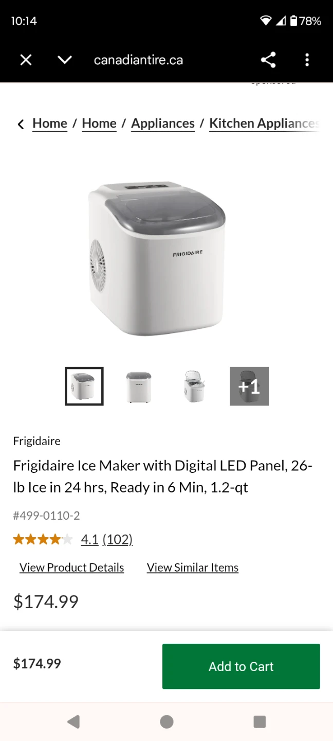 Frigidaire Portable Ice Maker - photo 5