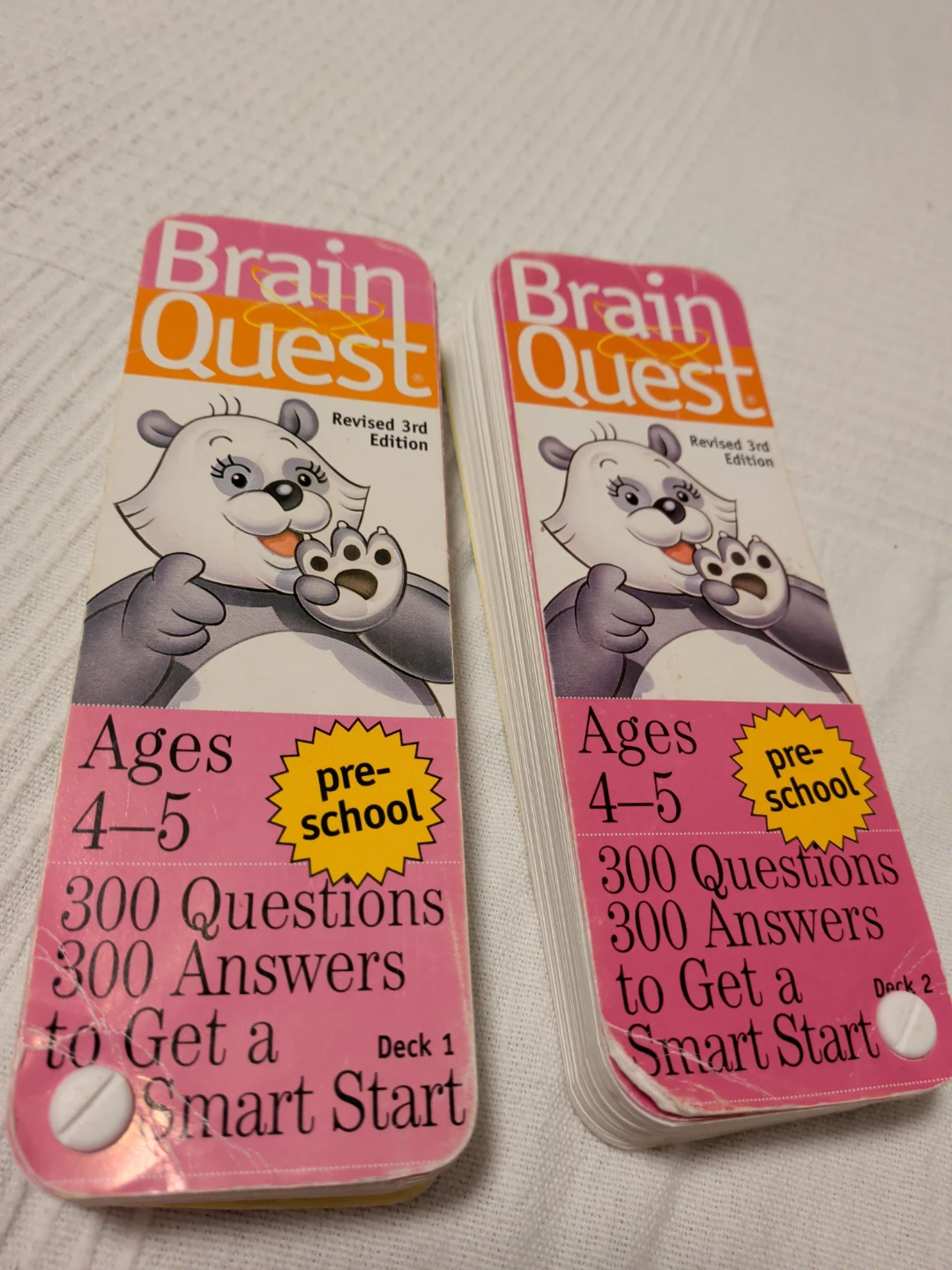 Brain Quest Card Decks Preschool 🏈