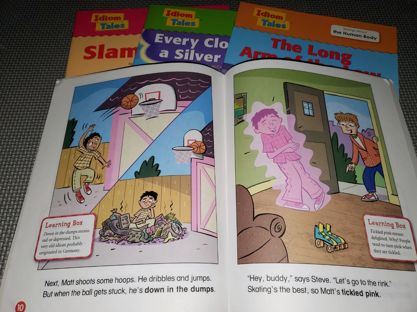 Scholastic Grammar Tales and Idiom Tales Books - photo 3