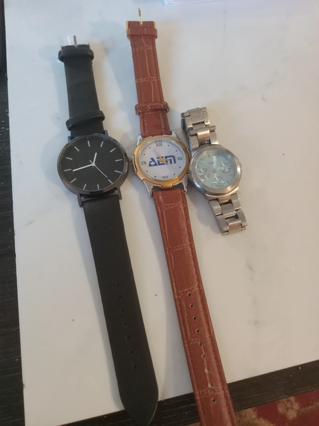 Set of three assorted wristwatches - photo 5