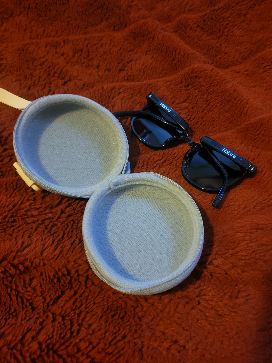 Halara Sunglasses with Carrying Case