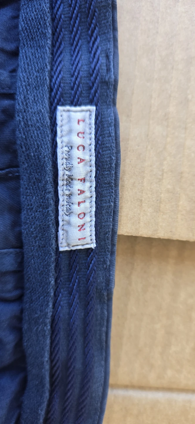 Luca Faloni Men's Navy Chinos(Waist 34) - photo 4