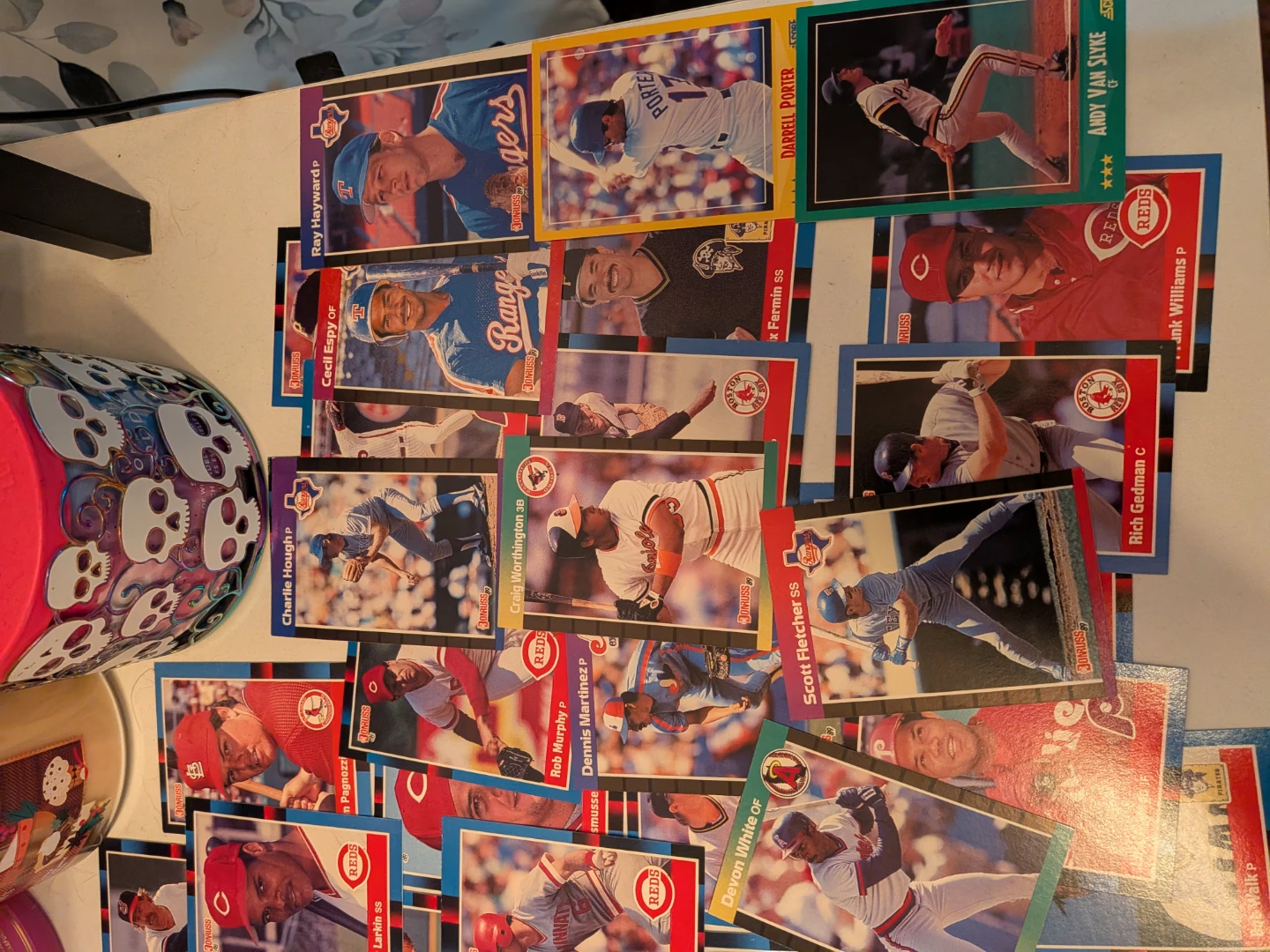 Collection of 1989 Donruss Baseball Cards - photo 5