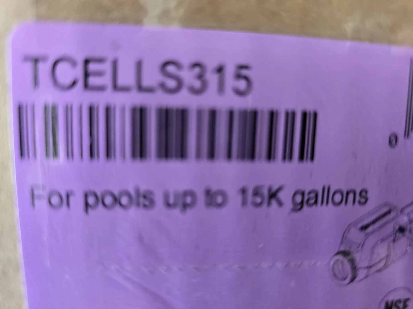 Hayward TCELSL315 T-Cell 315 Salt Chlorine Generator - photo 2
