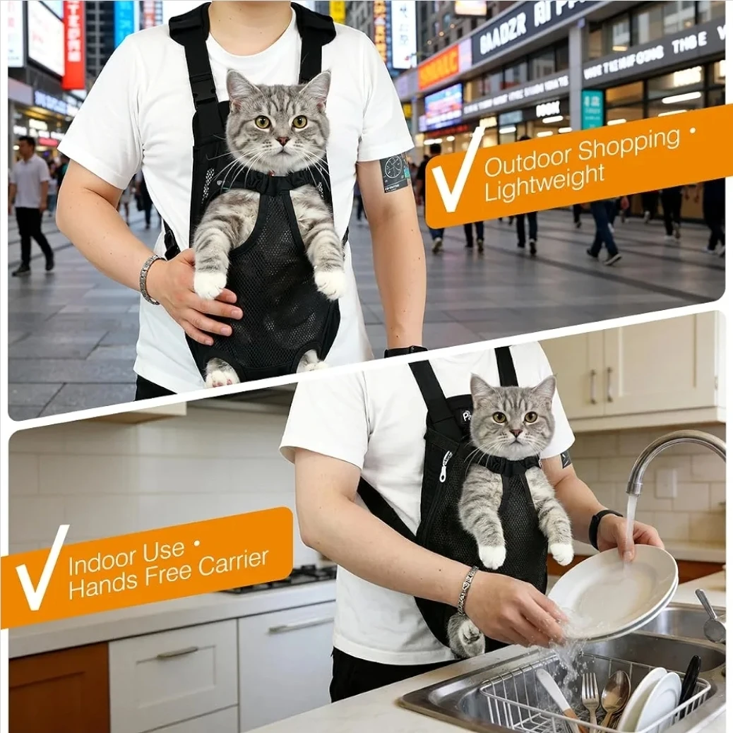 Pawaboo Pet Front Carrier Backpack - photo 4