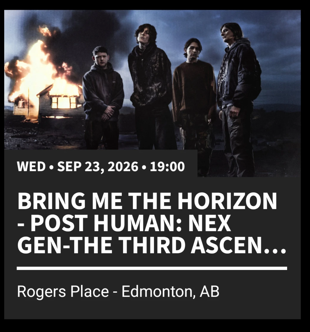 Bring Me The Horizon and Motionless In White tickets