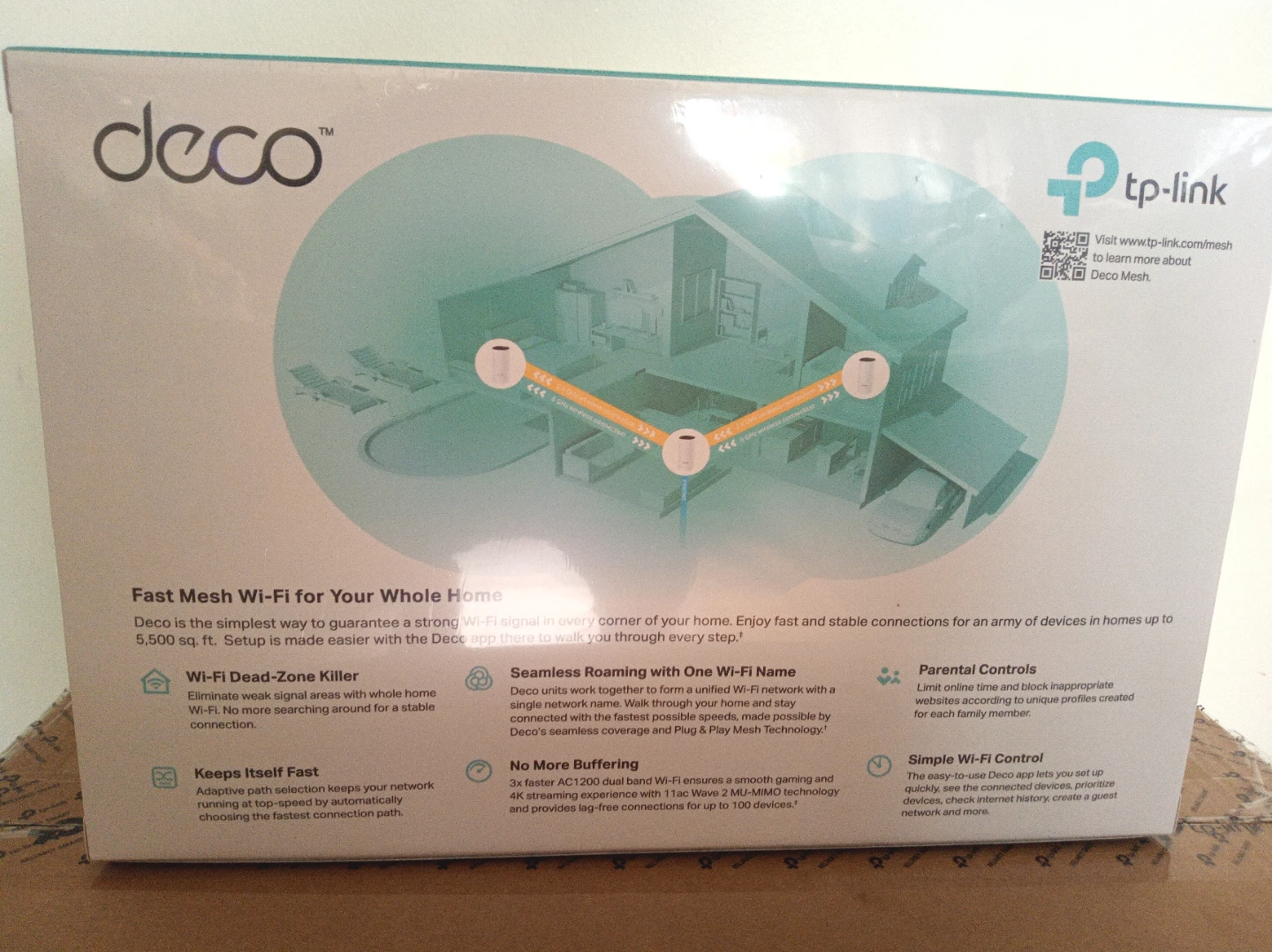 TP-Link Deco M4 Whole Home Mesh Wi-Fi System