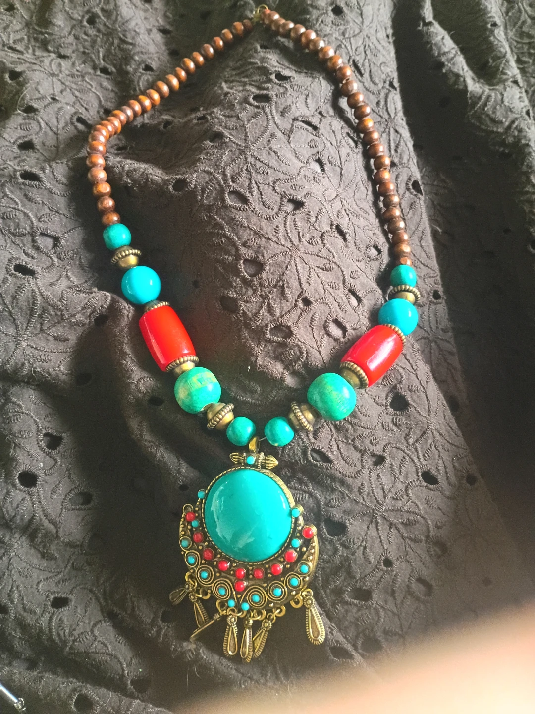 Beaded Statement Necklace