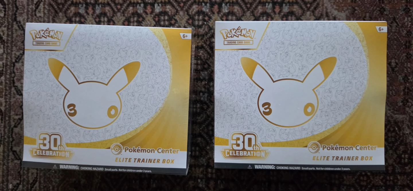 Pokémon Center 30th Celebration Elite Trainer Boxes - photo 2
