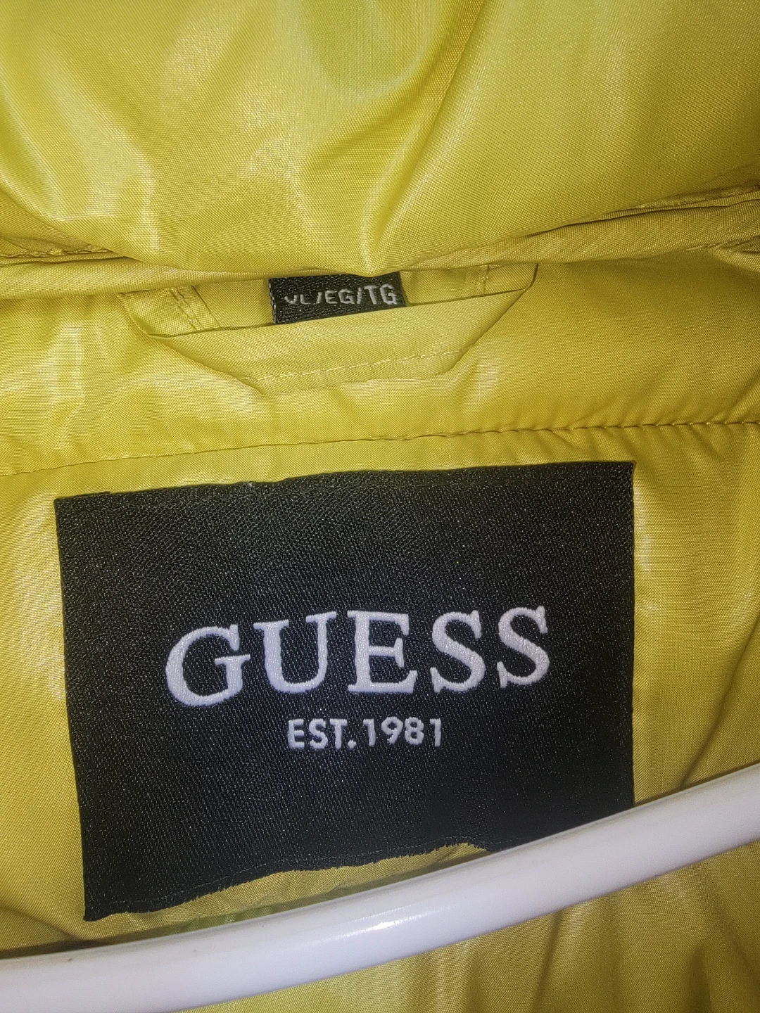 Guess Yellow Puffer Jacket - photo 5