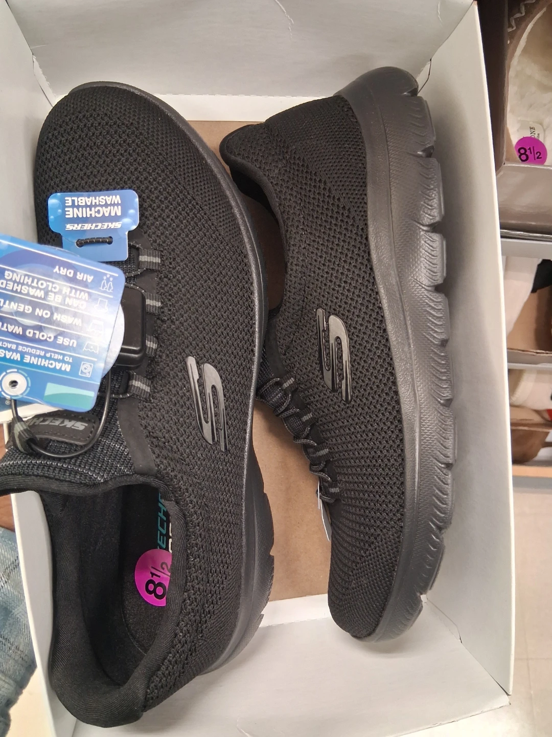Skechers Women's Black Sneakers Size 8.5
