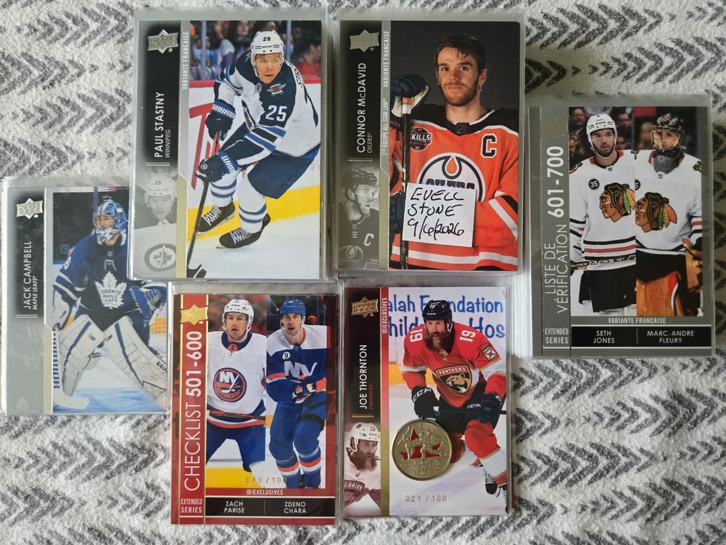 Upper Deck Hockey Cards Collection