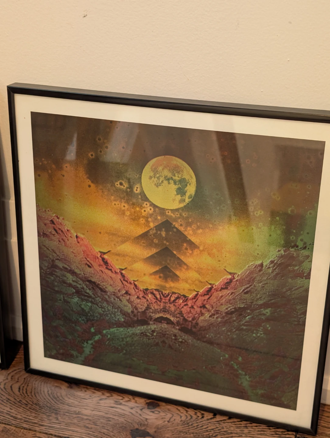 Set of Two Framed Abstract Art Prints - photo 3