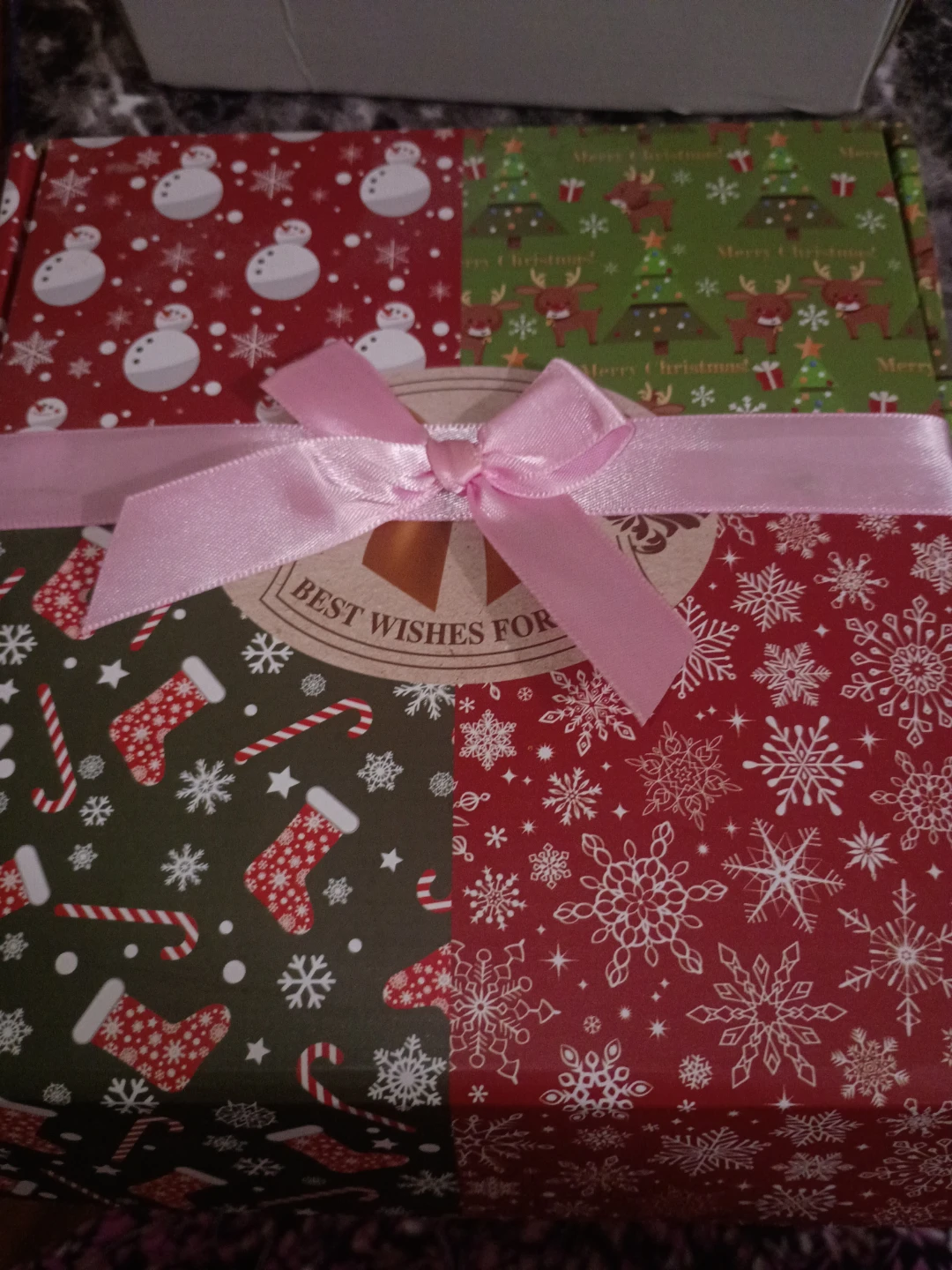 Natural Soy Wax 4 Christmas Scented Candles in Tins - photo 3