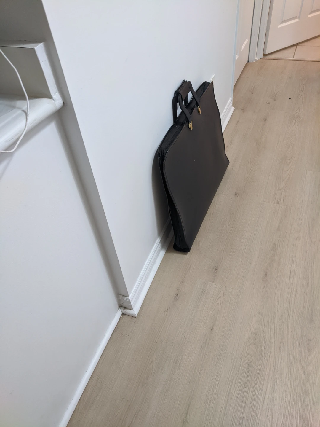 Large Black Art Portfolio Case - photo 2