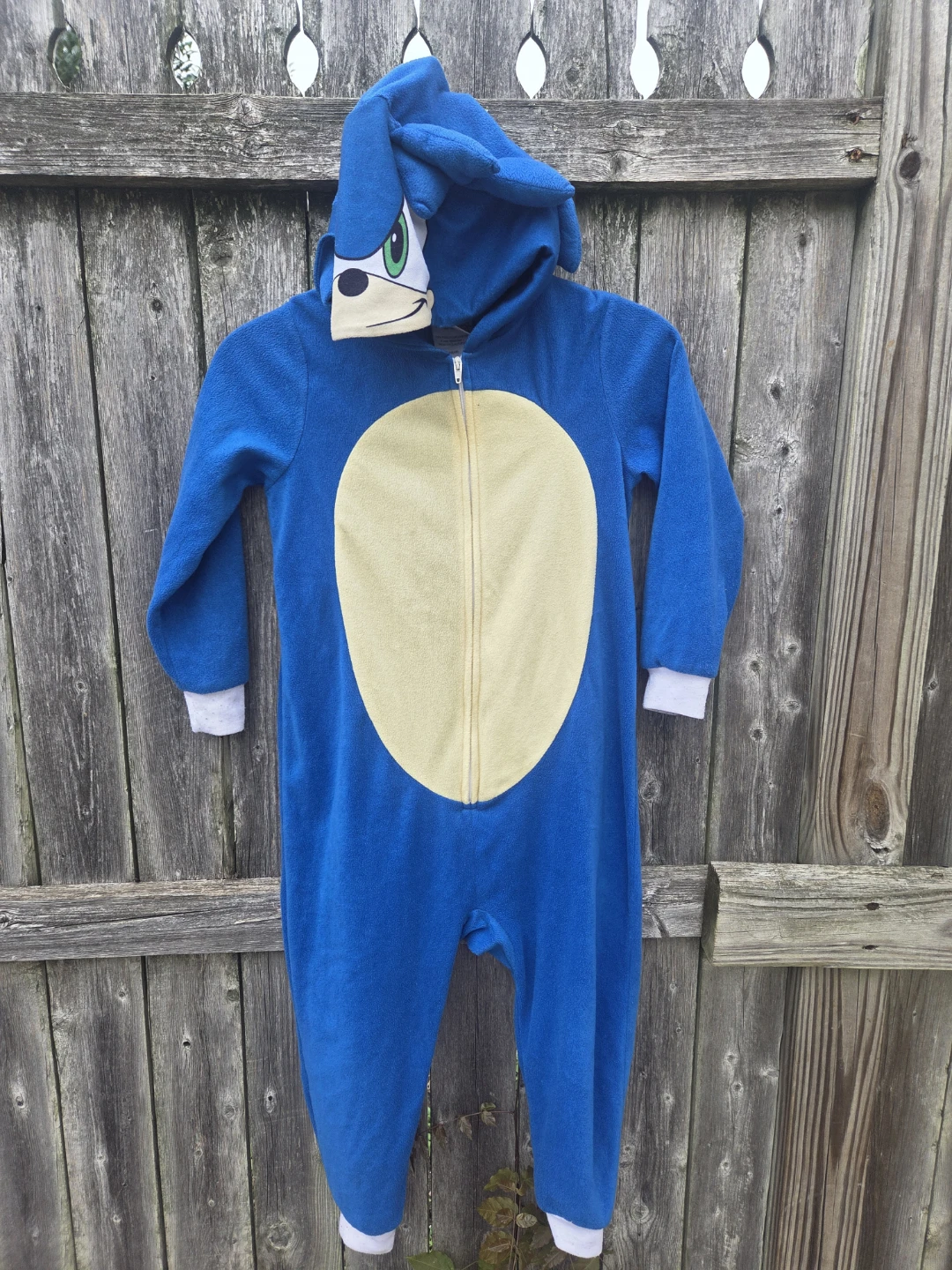 Sonic the Hedgehog One-Piece Pajama, Size XS (4/5) - photo 2