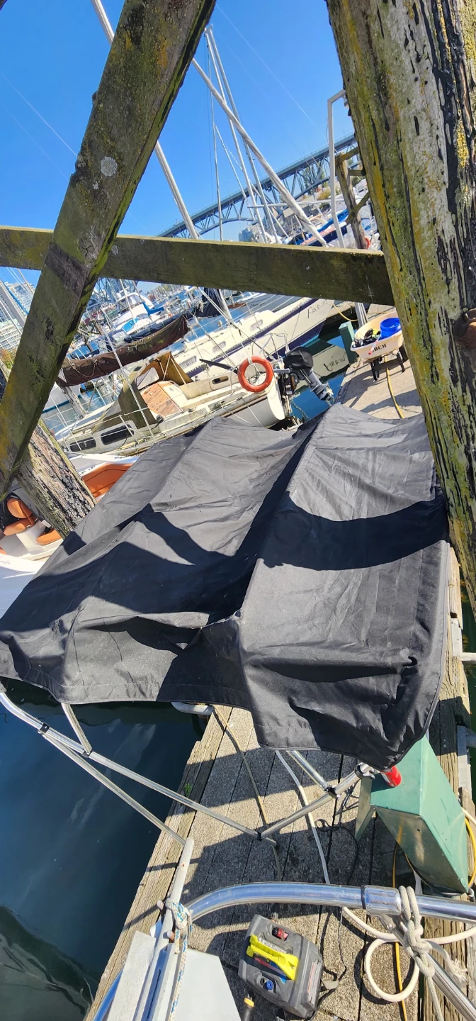 Boat Bimini Top Black - photo 3