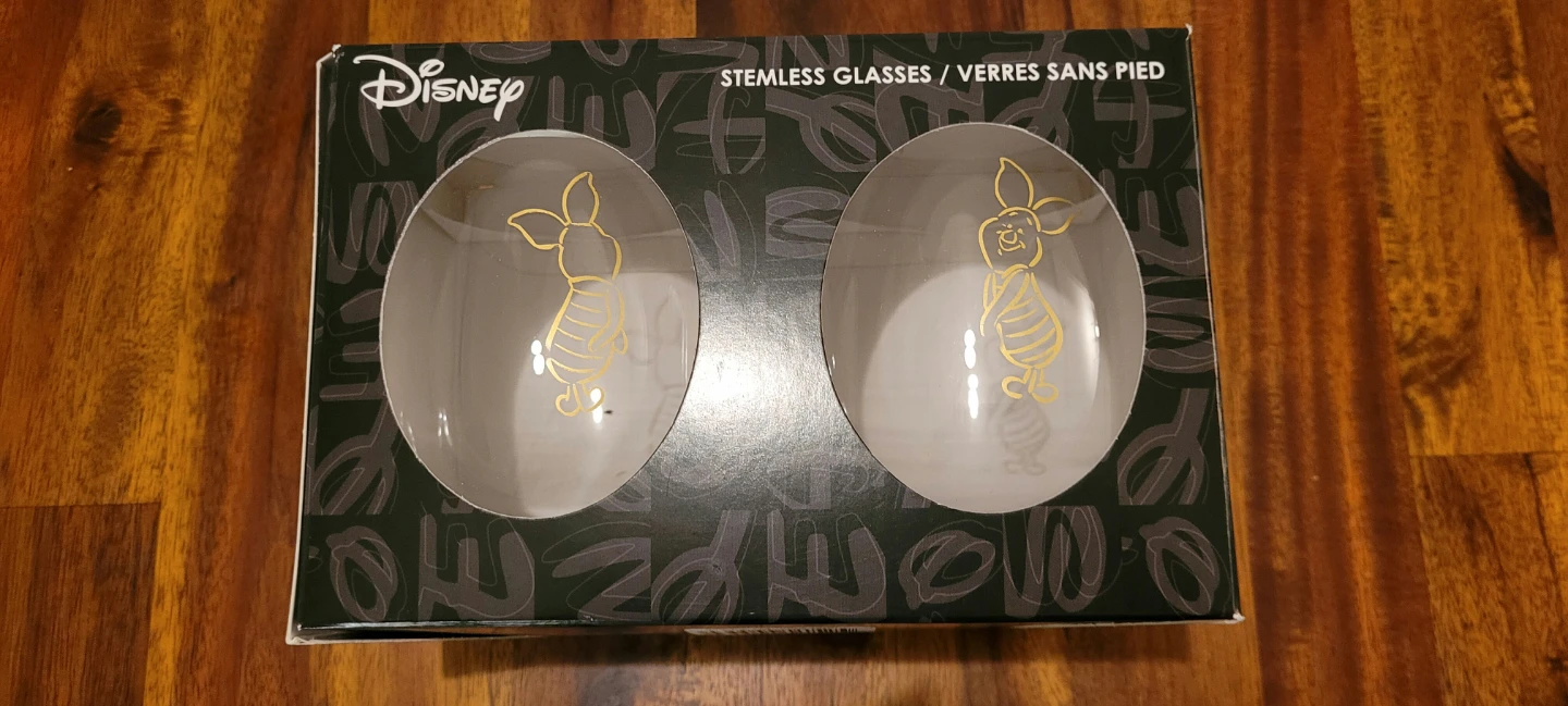Disney Piglet Stemless Glasses