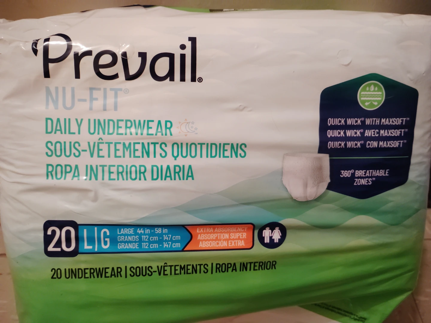 Assorted Size Large Adult Protective Underwear - photo 3