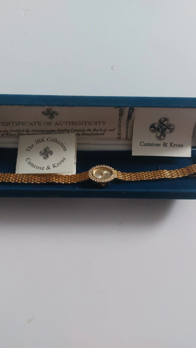 Camrose & Kross Gold Tone Watch - photo 2