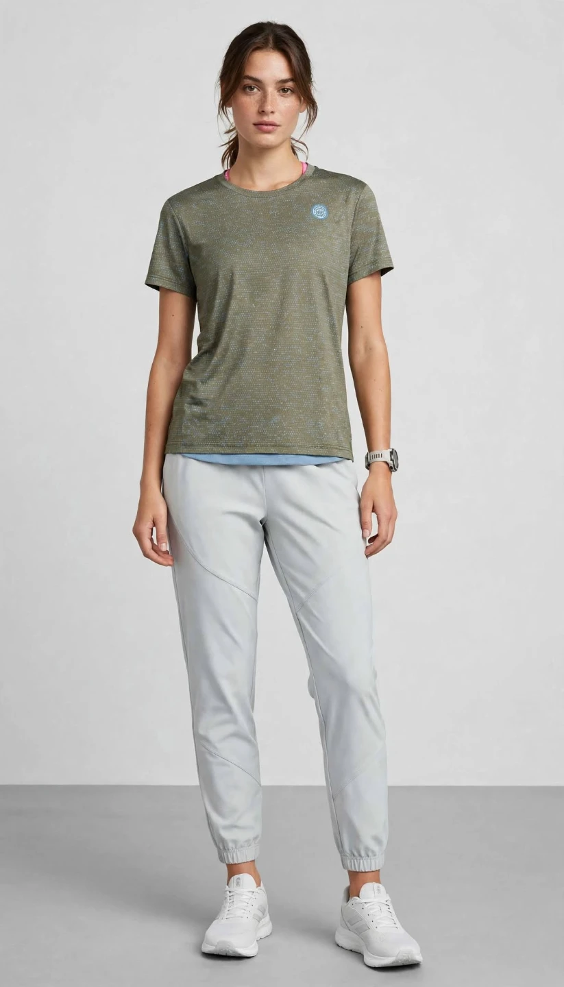 Mondetta Women's Jogger Pants Light Grey